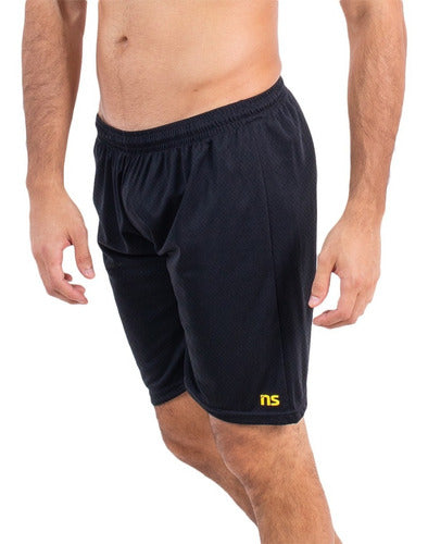 Kit 3 Shorts Bermuda Dry Fit Academia Fitness Duplo 2 Em 1