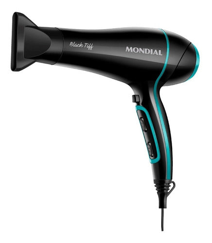 Secador de cabelo Mondial Black Tiff SCN-16 preto/azul 127V