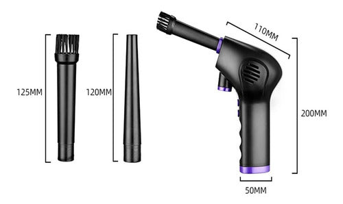 Soprador De Pó De Computação Portátil Limpeza Pc