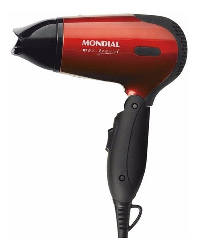 Secador de cabelo Mondial Max Travel SC-10 vermelho e preto 110V/220V