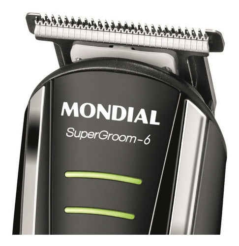 Cortador de cabelo Mondial Super Groom 6 BG-04 6410-01 110V/220V