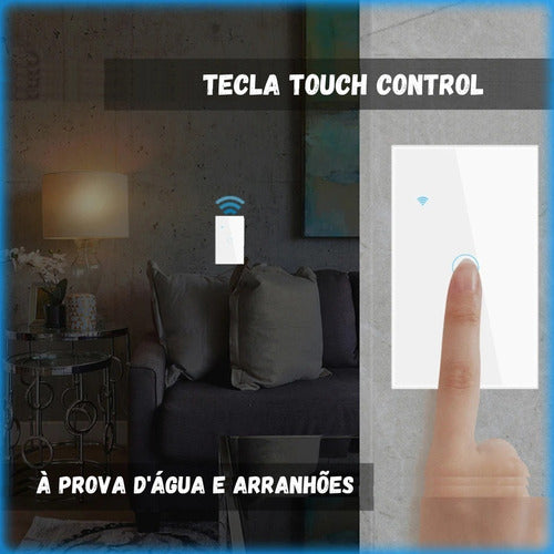 Interruptor Inteligente Wi-fi 2 Botões Alexa Google Home App