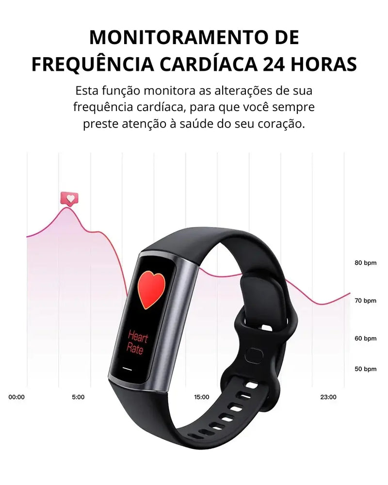 Smartwatch Relógio Inteligente À Prova D'água - Lige