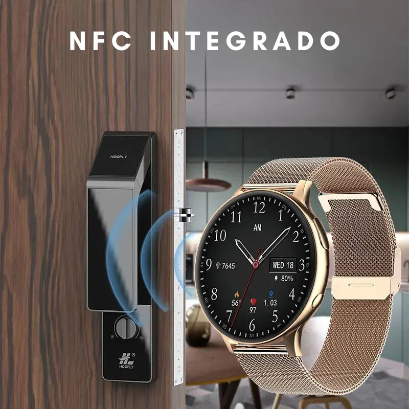 Smartwatch Relógio Inteligente Lige Force + Brinde Exclusivo